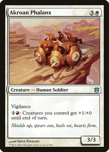 Akroan Phalanx - bng Spoiler