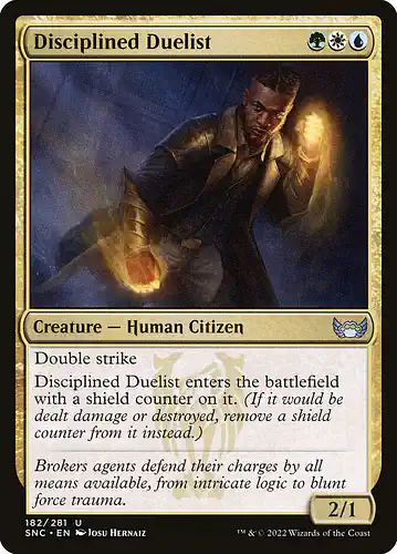 Disciplined Duelist - snc Spoiler
