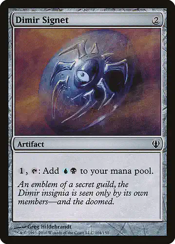 Dimir Signet - arc Spoiler