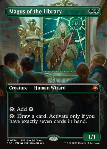 Magus of the Library - spg Spoiler