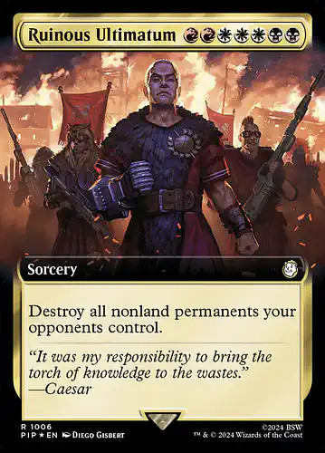 Ruinous Ultimatum - pip Spoiler