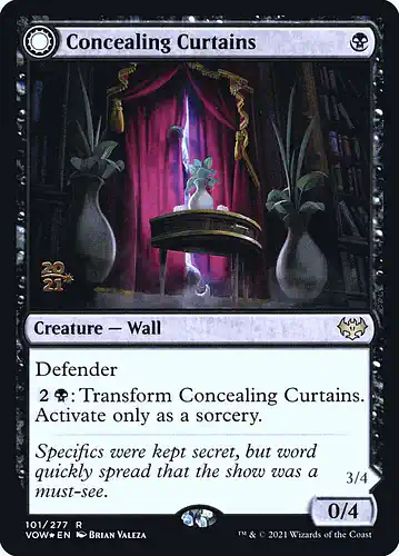 Concealing Curtains - vow Spoiler