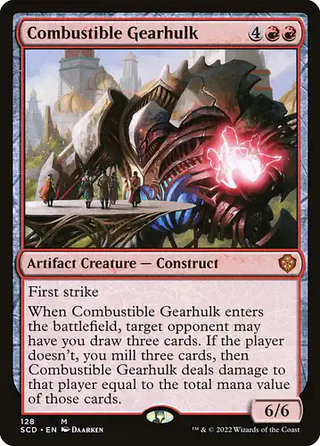 Combustible Gearhulk - scd Spoiler