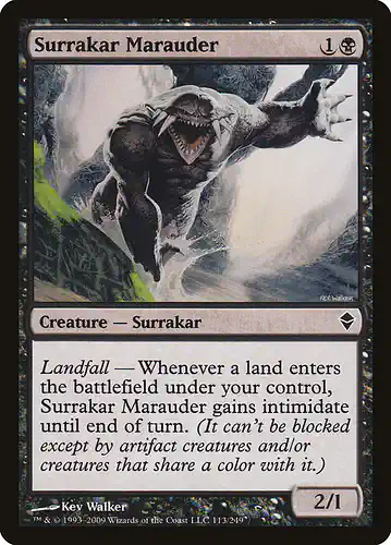Surrakar Marauder - zen Spoiler