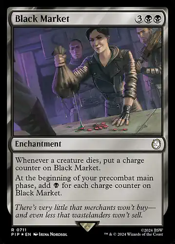 Black Market - pip Spoiler