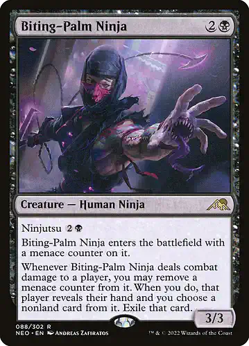 Biting-Palm Ninja - neo Spoiler
