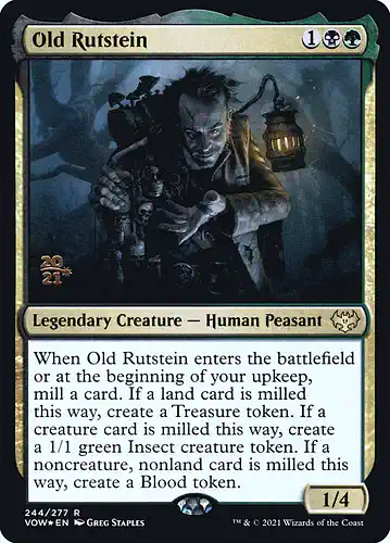 Old Rutstein - vow Spoiler