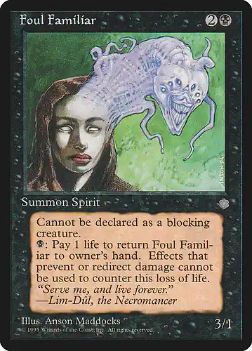 Foul Familiar - ice Spoiler