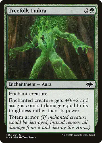 Treefolk Umbra - mh1 Spoiler