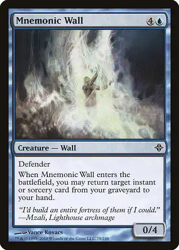Mnemonic Wall - roe Spoiler