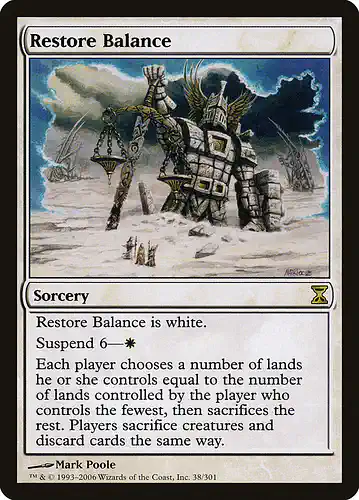 Restore Balance - tsp Spoiler