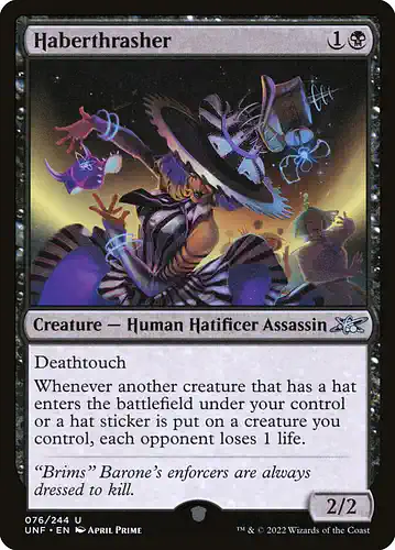 Haberthrasher - unf Spoiler