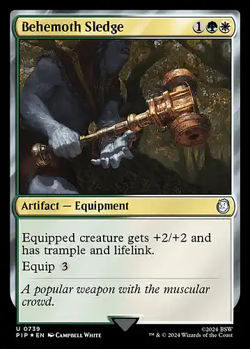 Behemoth Sledge - pip Spoiler