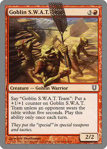 Goblin S.W.A.T. Team - unh Spoiler
