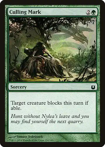 Culling Mark - bng Spoiler