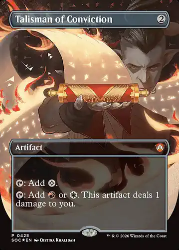 Talisman of Conviction - soc Spoiler