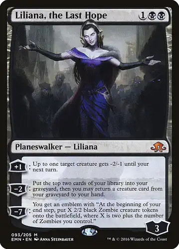 Liliana, the Last Hope - emn Spoiler