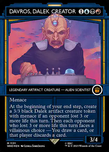 Davros, Dalek Creator - who Spoiler