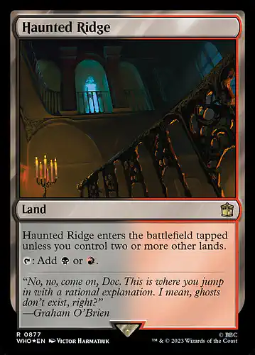 Haunted Ridge - who Spoiler