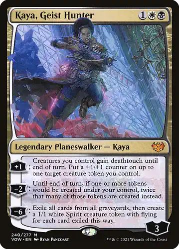 Kaya, Geist Hunter - vow Spoiler