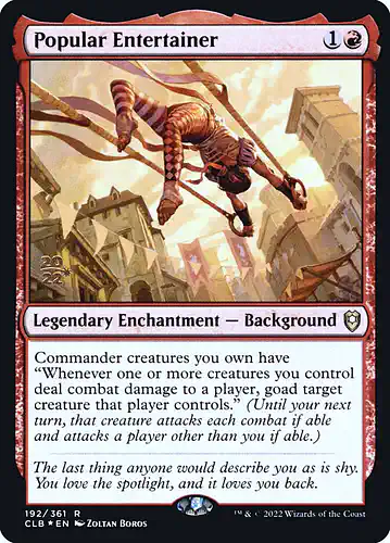 Popular Entertainer - clb Spoiler