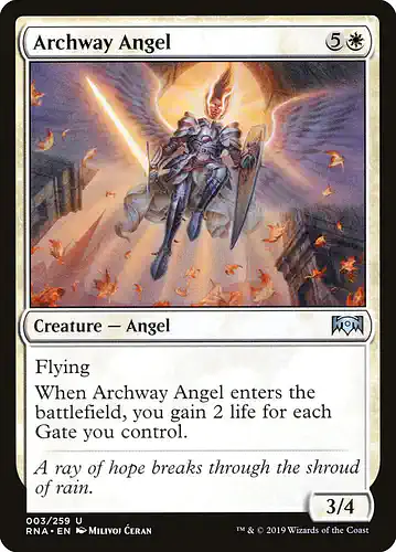 Archway Angel - rna Spoiler