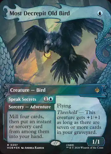 Most Decrepit Old Bird - hob Spoiler