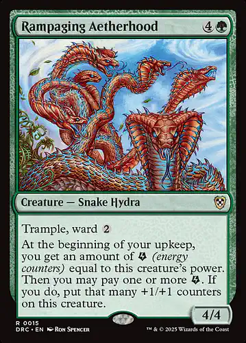 Rampaging Aetherhood - drc Spoiler