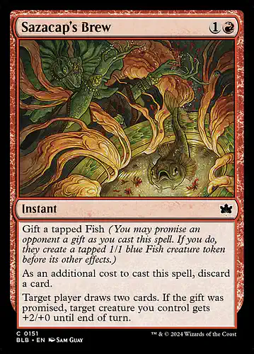 Sazacap's Brew - blb Spoiler
