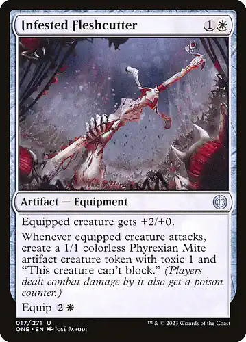 Infested Fleshcutter - one Spoiler