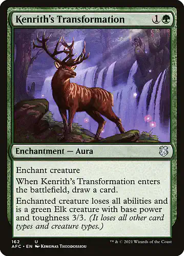 Kenrith's Transformation - afc Spoiler