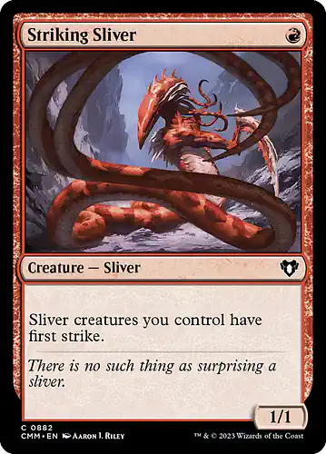 Striking Sliver - cmm Spoiler