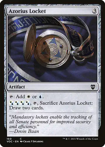 Azorius Locket - voc Spoiler