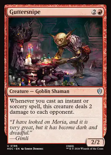 Guttersnipe - hoc Spoiler