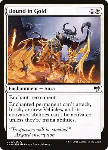 Bound in Gold - khm Spoiler