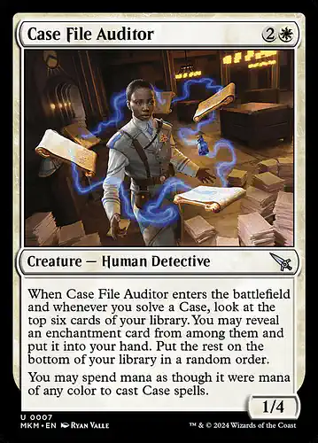 Case File Auditor - mkm Spoiler