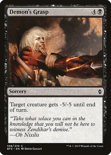 Demon's Grasp - bfz Spoiler