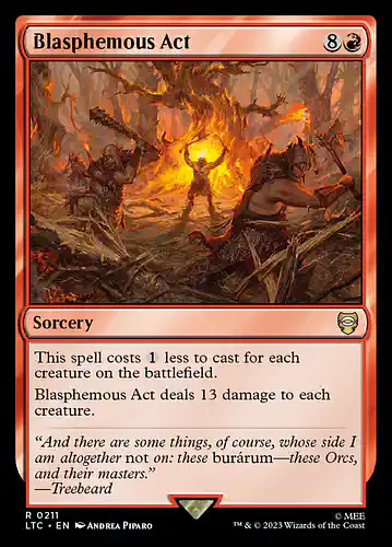 Blasphemous Act - ltc Spoiler