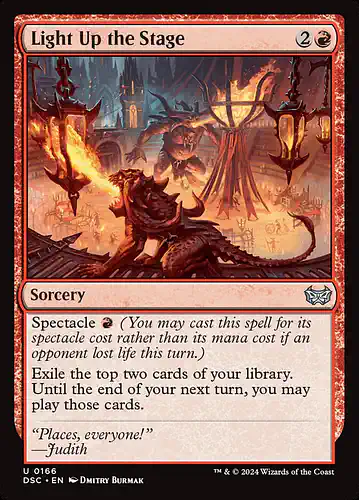 Light Up the Stage - dsc Spoiler