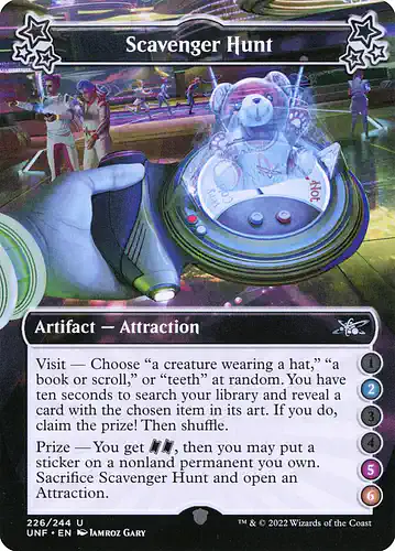 Scavenger Hunt - unf Spoiler