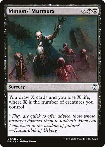 Minions' Murmurs - tsr Spoiler