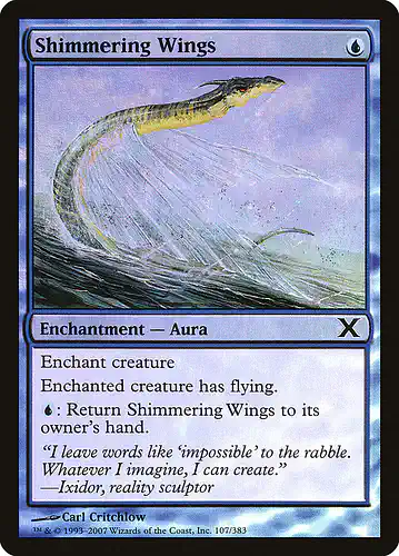 Shimmering Wings - 10e Spoiler