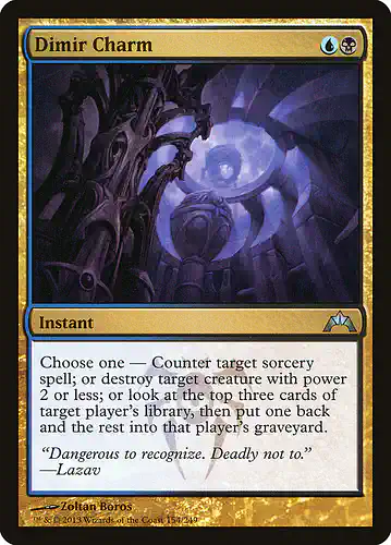 Dimir Charm - gtc Spoiler