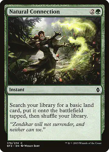 Natural Connection - bfz Spoiler