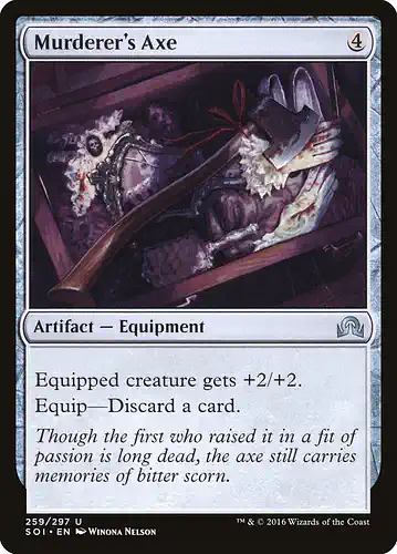 Murderer's Axe - soi Spoiler