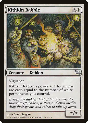 Kithkin Rabble - shm Spoiler