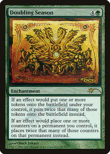Doubling Season - g11 Spoiler