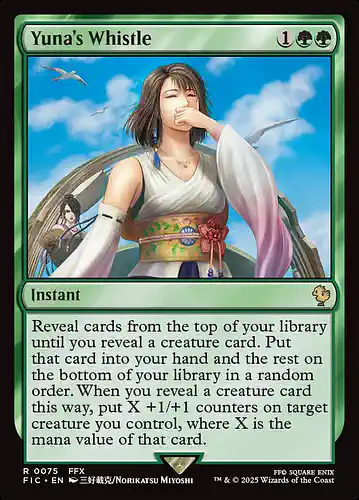 Yuna's Whistle - fic Spoiler