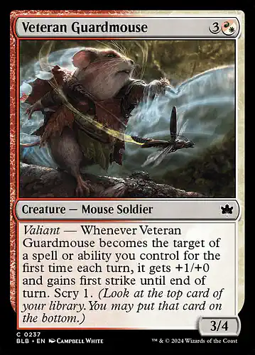 Veteran Guardmouse - blb Spoiler