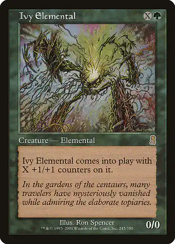Ivy Elemental - ody Spoiler
